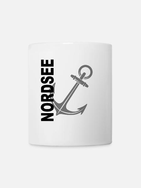 Nordsee - Tasse - Weiß