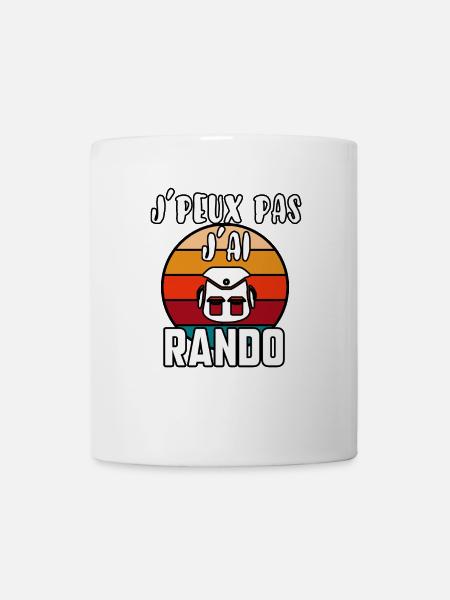 J’peux pas j’ai rando - Mug blanc - blanc