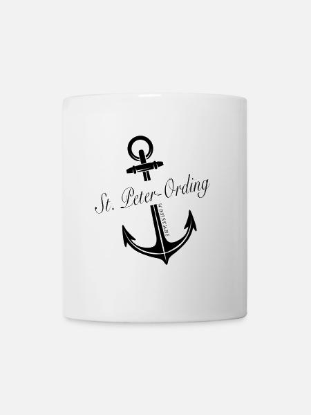 St. Peter-Ording - Tasse - Weiß