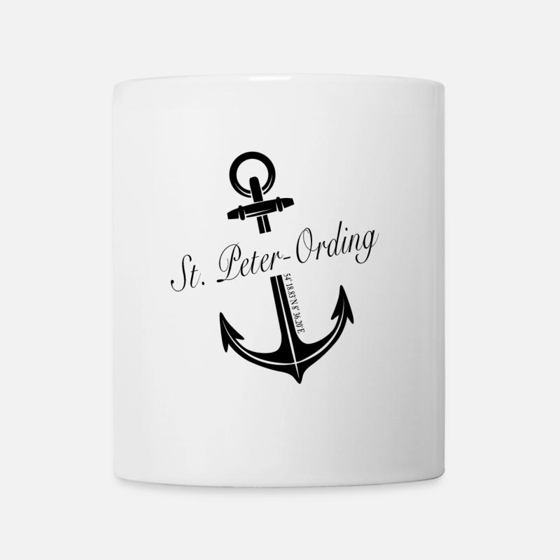 St. Peter-Ording - Tasse - Weiß