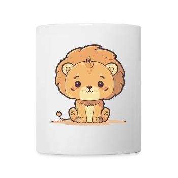 Lion cub - Mug - white - Front