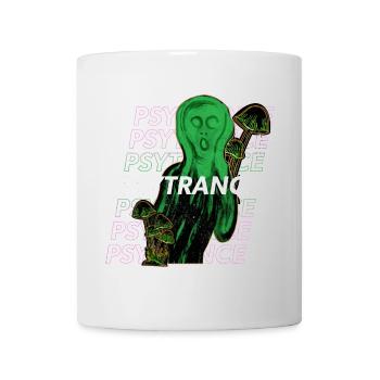 Le Cri - Psytrance trance trippy rave festival art - Mug blanc - blanc - Devant