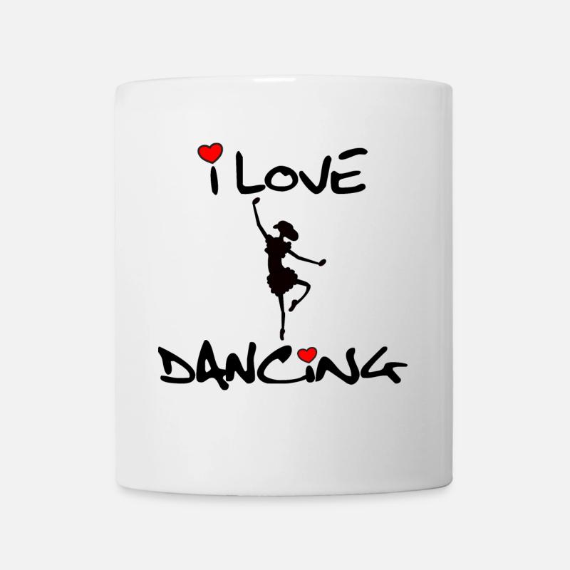 Dancing - Tasse - Weiß