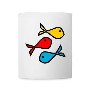 SARDINE. FISH. APRIL FOOL. EASTER. SEA - Mug - white - Front