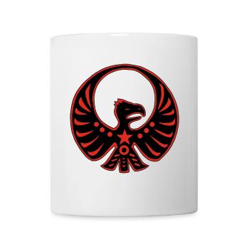 Protective totem eagle - Mug - white - Front