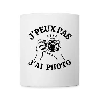 photographe, photo, fan de photo - Mug blanc - blanc - Devant