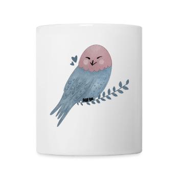 Snowy Owl Illustration - Mug - white - Front