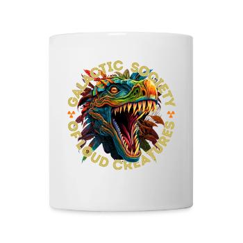 Société Galactique des créatures bruyantes - Mug blanc - blanc - Devant