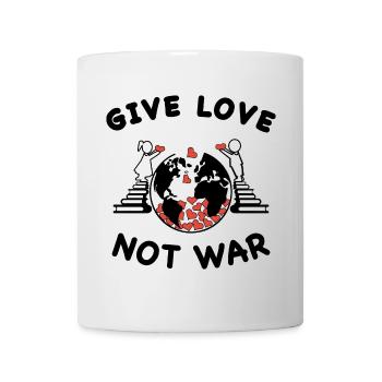 Peace, not war - Mug - white - Front