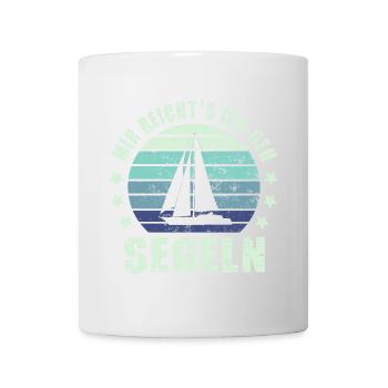 Segeln Segelboot - Tasse - Weiß - Vorne