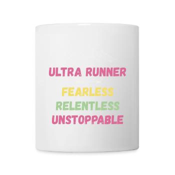 Ultra Runner - Intrépide. Implacable. Imparable. - Mug blanc - blanc - Devant
