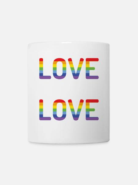 Pride Month - Love is Love - Mug - white