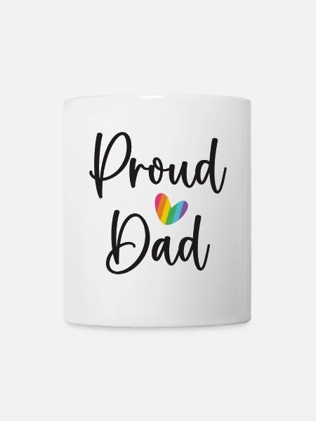 Stolzer Papa - Tasse - Weiß