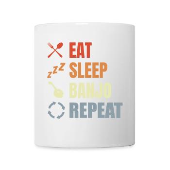 Vintage Banjo Saying - Mug - white - Front