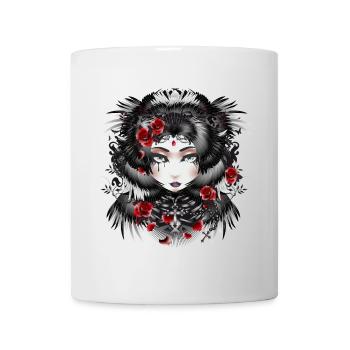 Victorian Gothic portrait of a young woman - Mug - white - Front