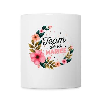 Enterrement de vie de Fille EVG Staff Marié Drôle - Mug blanc - blanc - Devant