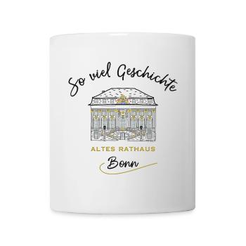 Altes Rathaus Bonn - Tasse - Weiß - Vorne
