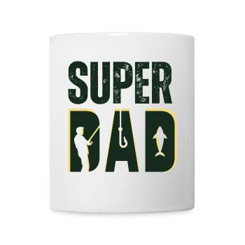 Super Dad - Design Pêche Passion - Mug blanc - blanc - Devant