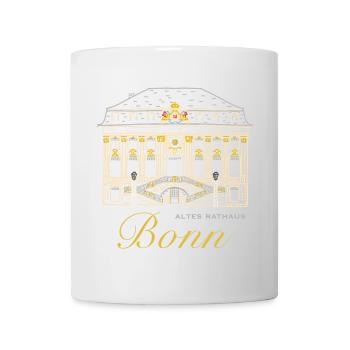 Altes Rathaus Bonn - Tasse - Weiß - Vorne