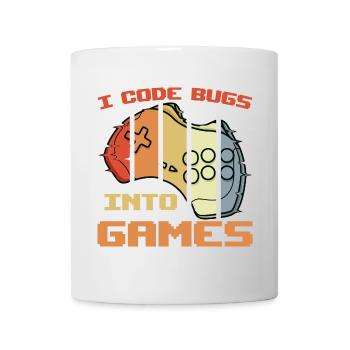 Blague de programmeur de jeu - Mug blanc - blanc - Devant