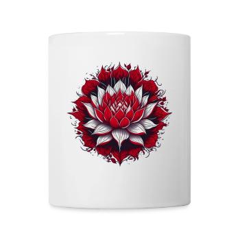 Lotus - Mug blanc - blanc - Devant