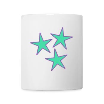 STAR. STARS. STAR. FEAST. ANNIVERSARY. CHRISTMAS - Mug - white - Front