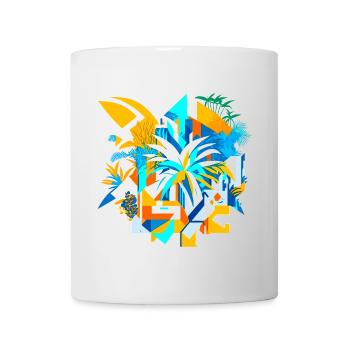 Abstract Summer - Mug - white - Front