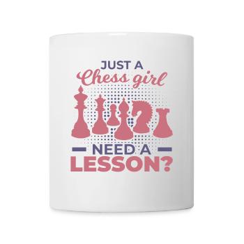Chess Girl - Mug - white - Front