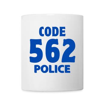 police, je suis policier, gendarme - Mug blanc - blanc - Devant