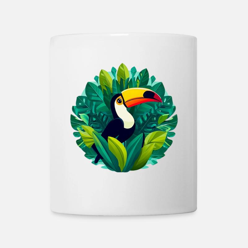 Toucan - Mug blanc - blanc