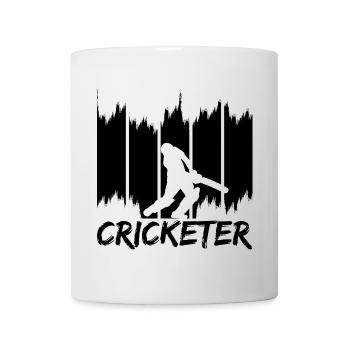 Cricketer - Mug blanc - blanc - Devant