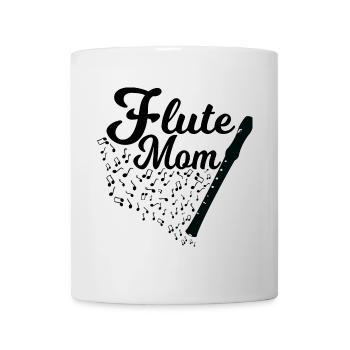 Flute player mother - Mug - white - Front