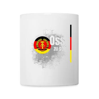 ossi stolz NVA ostdeutsch spruch humor witz sachse - Tasse - Weiß - Vorne