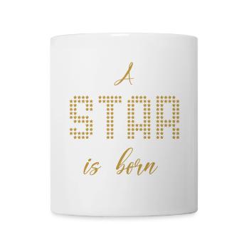 Une étoile est née - Mug blanc - blanc - Devant