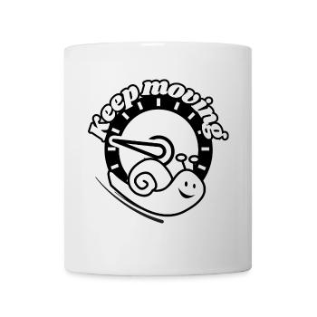 Slow Forward: Snail Motif - Mug - white - Front