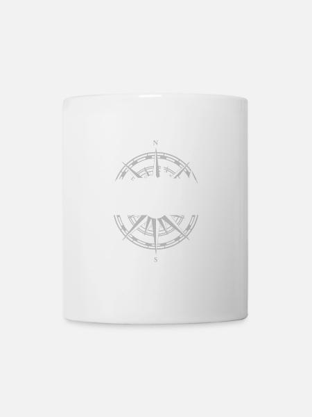 Koordinaten Kiel - Tasse - Weiß