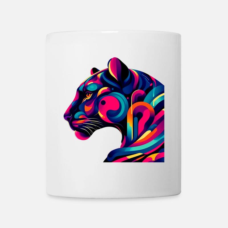 Panther - Tasse - Weiß