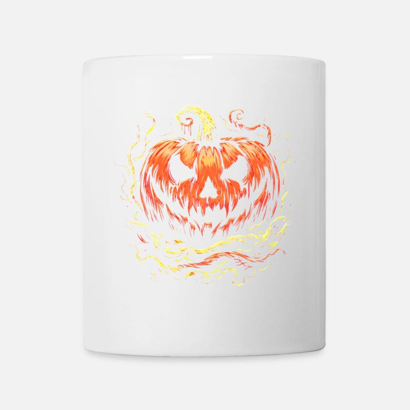 Halloween pumpkin - Tasse - Weiß