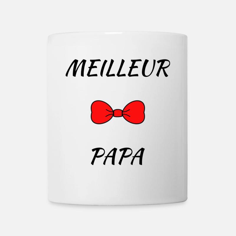 ANNIVERSAIRE. HAPPY BIRTHDAY. JOYEUX ANNIVERSAIRE. - Mug blanc - blanc