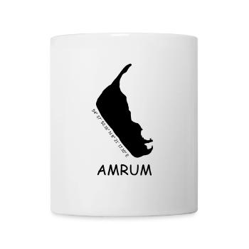 Amrum Koordinaten - Tasse - Weiß - Vorne