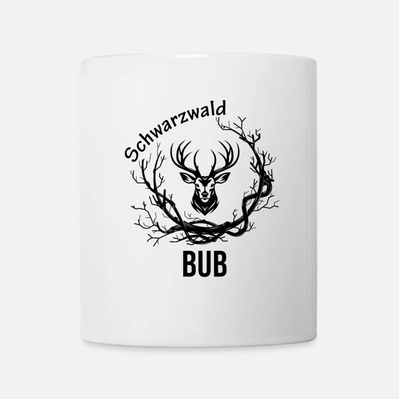 Schwarzwald Bub - Tasse - Weiß