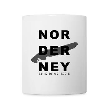 Norderney - Tasse - Weiß - Vorne