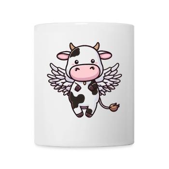 Ailes d’ange de vache - Mug blanc - blanc - Devant