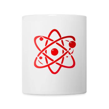 Atomic Model Illustration Design - Mug - white - Front