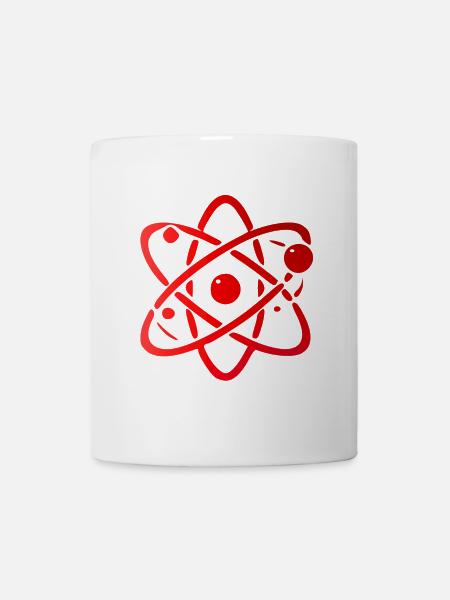 Conception d’illustration de modèle atomique - Mug blanc - blanc