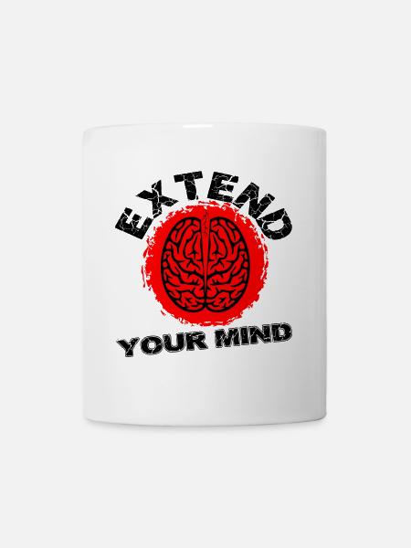 ERWEITERN SIE IHREN VERSTAND - Tasse - Weiß