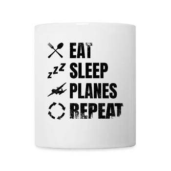 Airplane Enthusiasts - Mug - white - Front