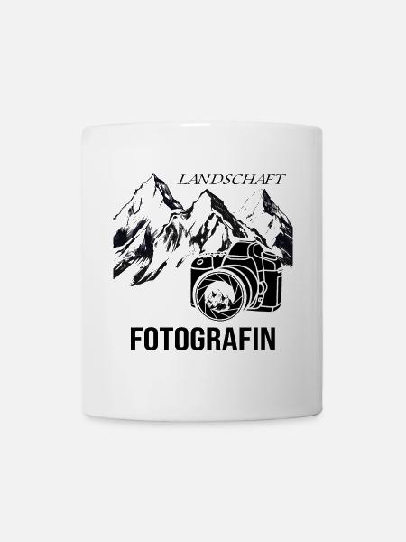 Landschaftsfotografin - Tasse - Weiß