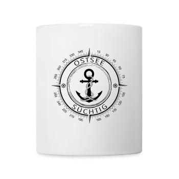 Ostsee Süchtig - Tasse - Weiß - Vorne
