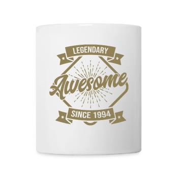 Anniversaire Vintage 1994 Légendaire & Génial - Mug blanc - blanc - Devant